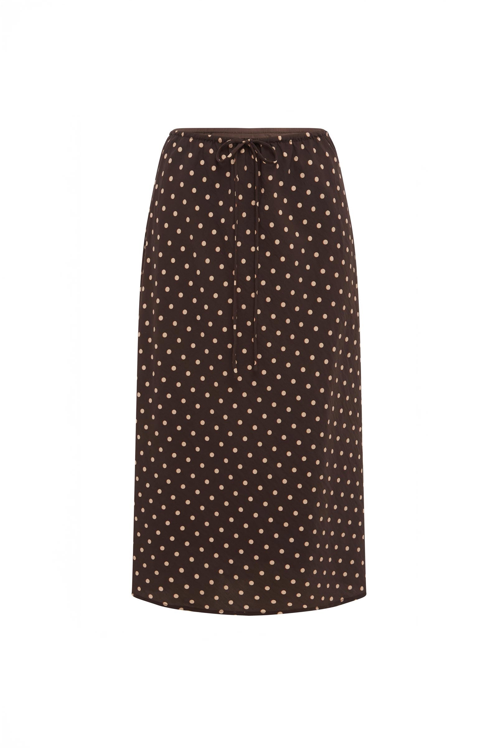 Frannie Silk Midi Skirt