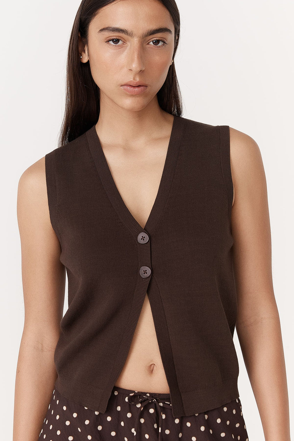 Goldie Knit Vest